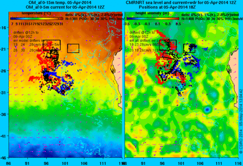 20140405 Oceanography and the search for Malaysia Airlines MH370